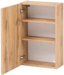 WELLTIME Hängeschrank Horki Weiß Glas Holzwerkstoff Bild 4