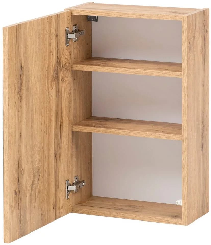 WELLTIME Hängeschrank Horki Weiß Glas Holzwerkstoff - Bild 4