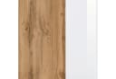 WELLTIME Hängeschrank Horki Weiß Glas Holzwerkstoff Bild 5