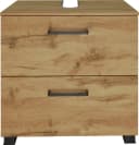 Welltime Waschbeckenunterschrank Chicago Braun MDF Bild 3