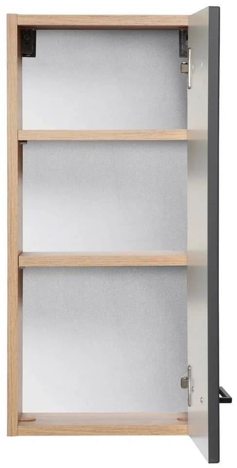 welltime Hängeschrank Trento Grau Modern Badmöbel - Bild 3
