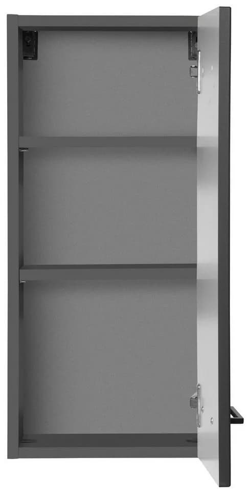 WELLTIME Hängeschrank Trento Grau Matt 1 Tür - Bild 2