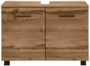 WELLTIME Waschbeckenunterschrank Trento Braun 80 cm Bild 1