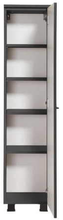 Welltime Midischrank Trento Grau Matt 1 Tür Bild 2