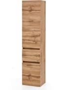welltime Seitenschrank Livorno Braun Holzwerkstoff Stehend/Hängend Bild 2
