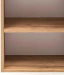 welltime Seitenschrank Livorno Braun Holzwerkstoff Stehend/Hängend Bild 5