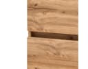 welltime Midischrank Livorno Wotan-Eiche/Braun Flexibel Montierbar Bild 5