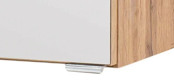 welltime Spiegelschrank Livorno mit LED-Beleuchtung Braun/Silber - Bild 4