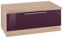 Sitzbank KS-Samos von Kochstation Aubergine Hochglanz Eiche Sonoma Bild 2
