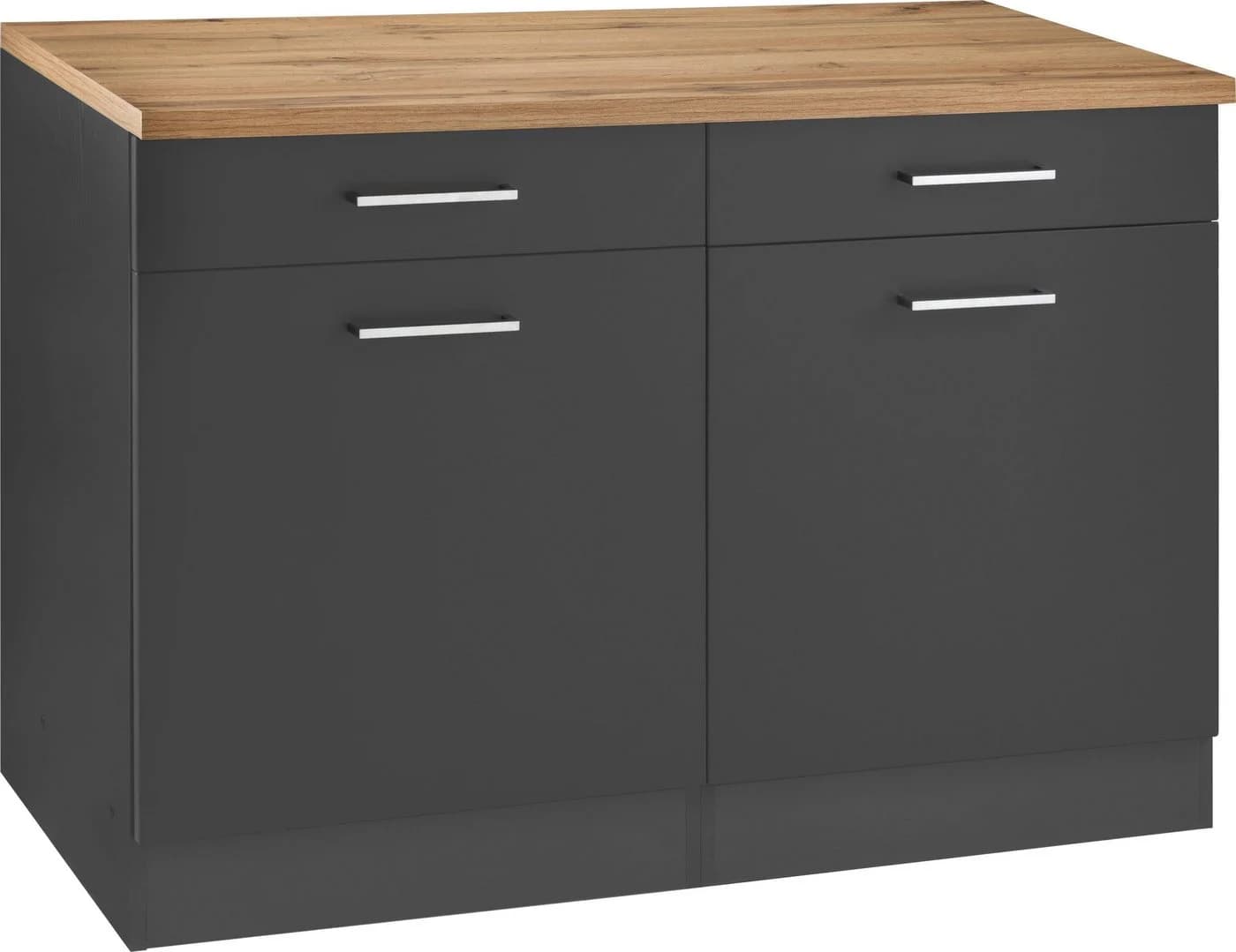 Kochstation KS-Kehl Unterschrank Grau 120cm - Bild 3