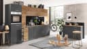 Kochstation KS-Kehl Unterschrank Grau 120cm Bild 5