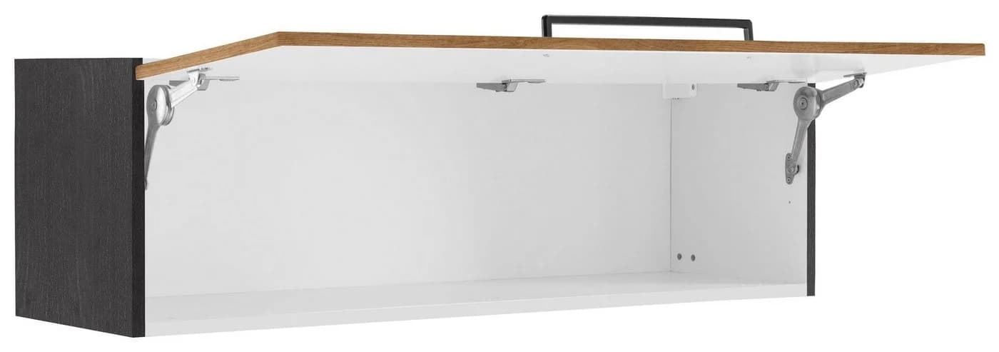 Klapphängeschrank KS-Tulsa Kochstation Braun Wotaneiche - Bild 3