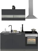 KOCHSTATION Küchenzeile KS-Luhe 180 cm grau matt Bild 2