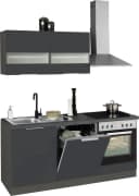 KOCHSTATION Küchenzeile KS-Luhe 180 cm grau matt Bild 4