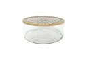 LaLe Living Dekovase Buket Gold mit Deckel Bild 1