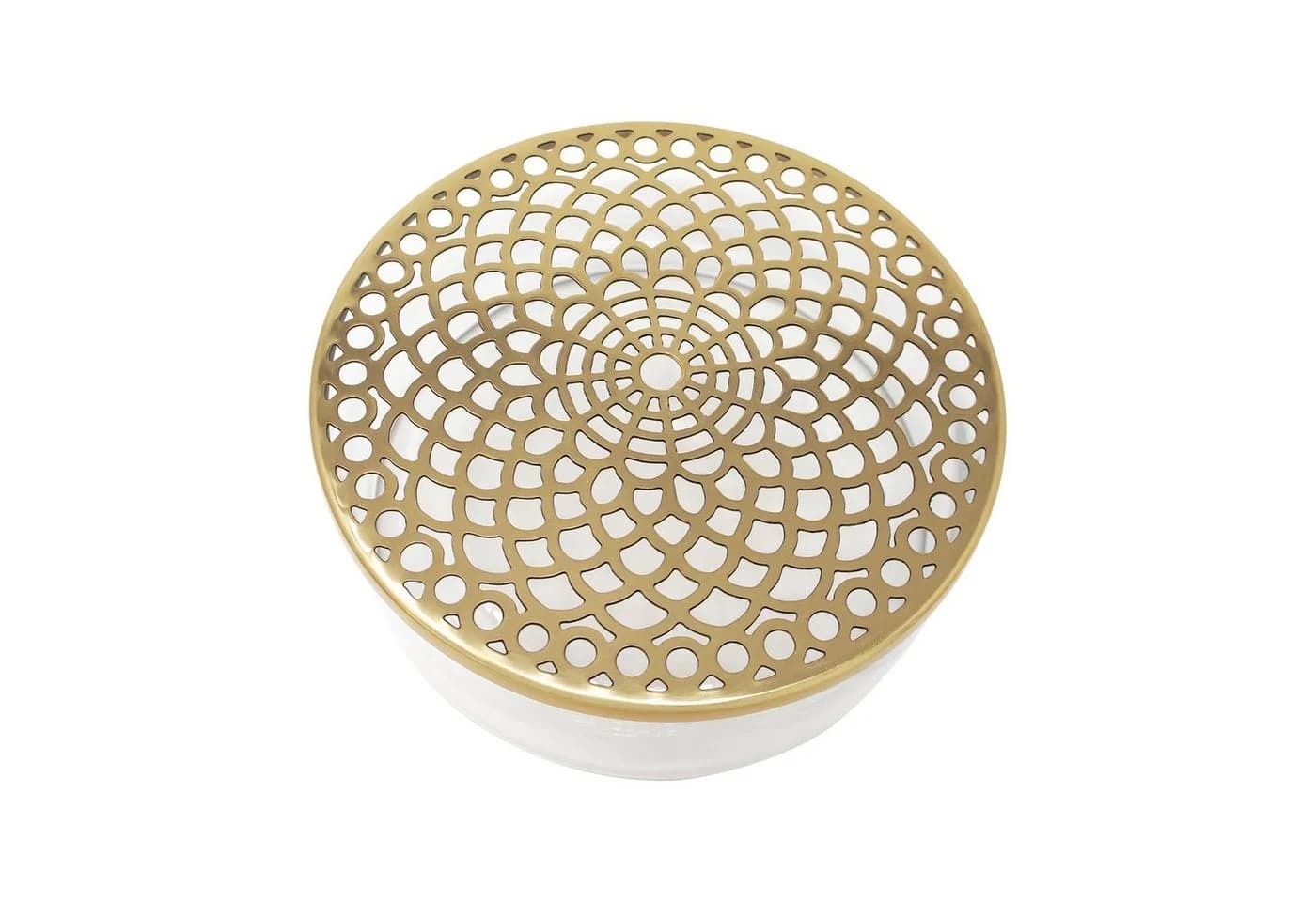 LaLe Living Dekovase Buket Gold mit Deckel - Bild 3