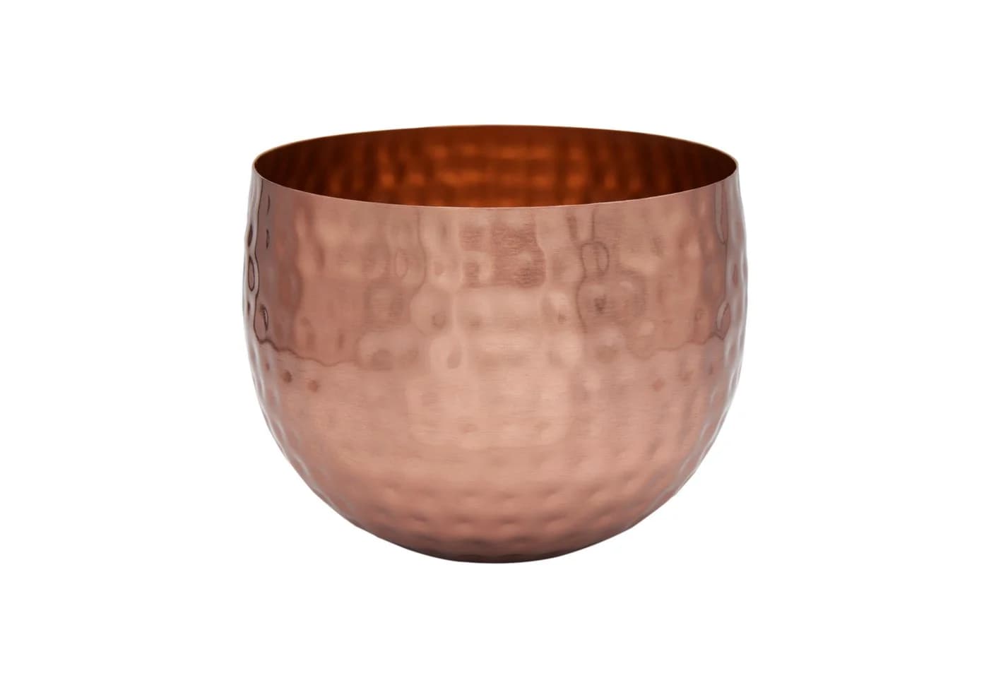 LaLe Living Blumentopf Baha gehämmert Kupfer Gold Ø13,5 cm - Bild 2
