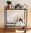 LaLe Living Blumentopf Baha gehämmert Kupfer Gold Ø13,5 cm Bild 4