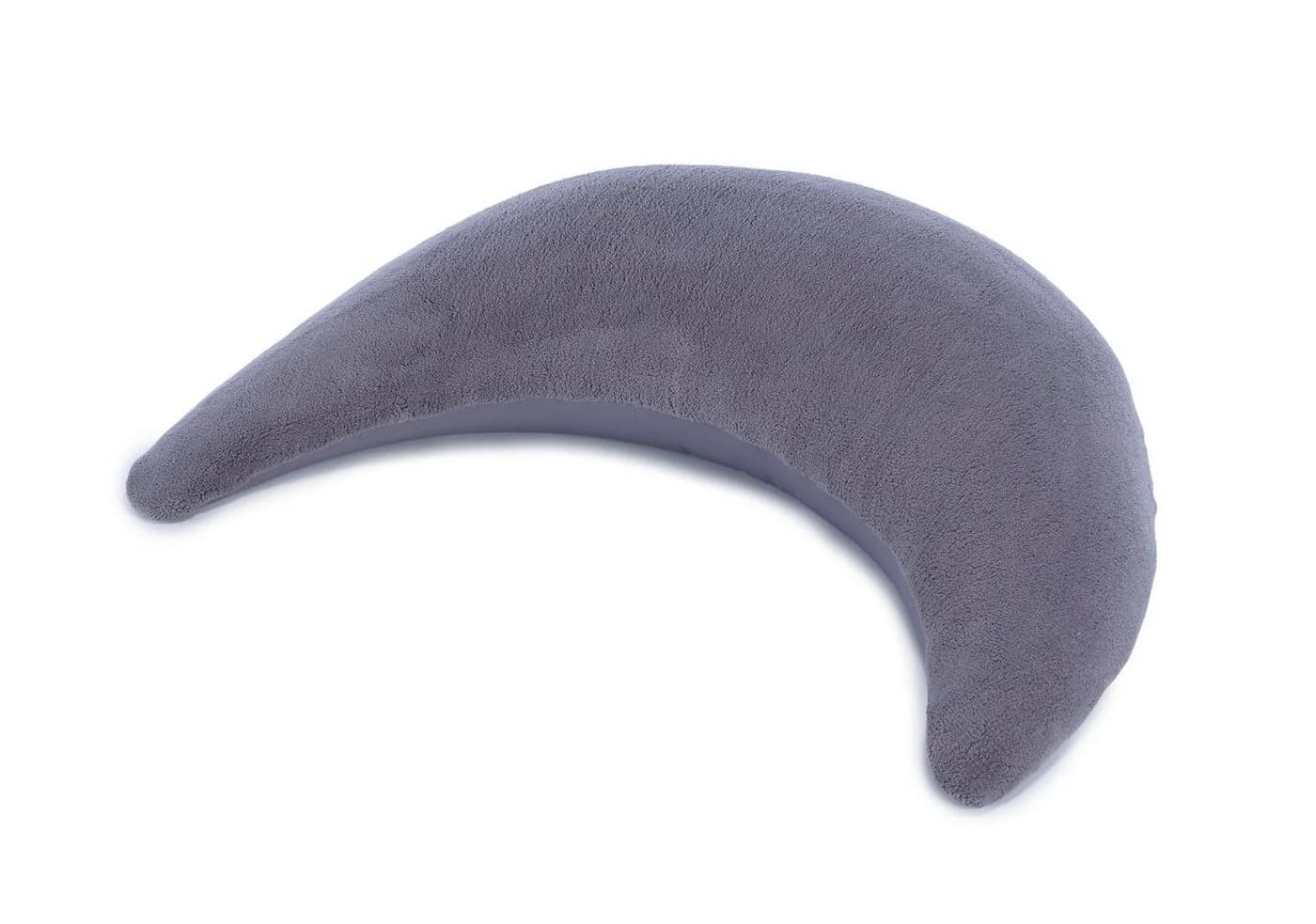 Kinderhaus Blaubaer Stillkissen Plüschmond Grau mit Spucktuch - Bild 2