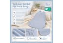 Kinderhaus Blaubaer Babyschlafsack Mull-Schlafsack TOP Blau 100% Baumwolle Bild 5