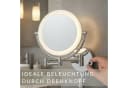 Libaro Kosmetikspiegel MODENA LED mit 5/10-fach Vergrößerung Silber Bild 5