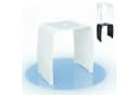 Libaro MERAN Duschhocker modern hoch wasserfest Acryl Bild 2