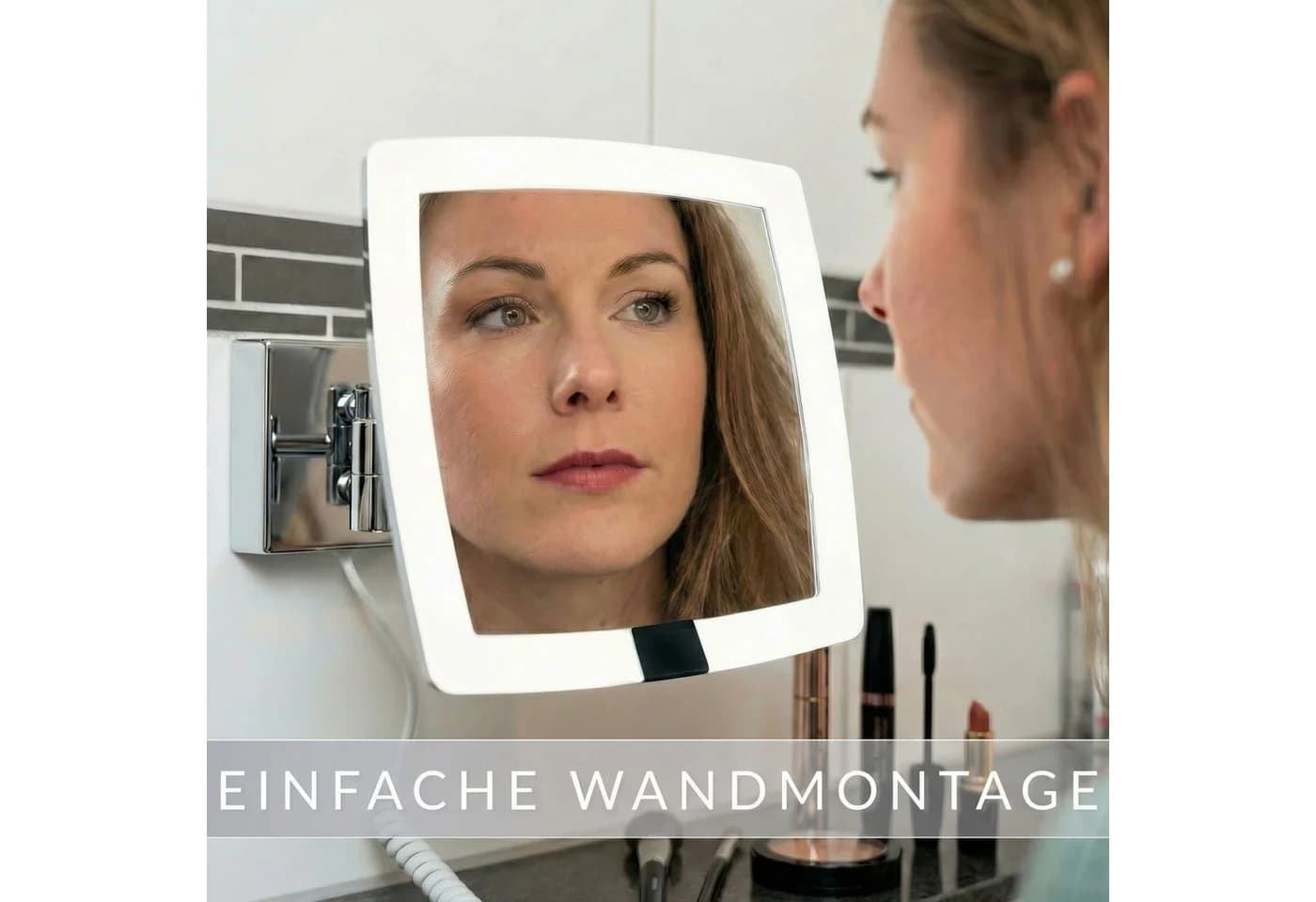 Libaro Kosmetikspiegel LED 5-fach Vergrößerung VERONA - Bild 3