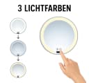 Libaro Kosmetikspiegel mit Sensor und Dimmer LED 7-fach Vergrößerung VITTORA Bild 4