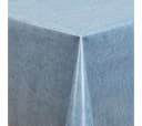 Laro Tischdecke Wachstuch-Tischdecken Abwaschbar Uni Blau Meliert Rechteckig Bild 1