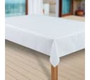 Laro Tischdecke Wachstuch-Tischdecken Abwaschbar Flora Weiss rechteckig Bild 1