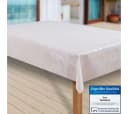 laro Tischdecke Wachstuch-Tischdecken Abwaschbar Dhalia Creme Bild 2