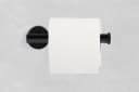 Ambrosya Toilettenpapierhalter Schwarz Edelstahl Klopapierhalter WC Bild 4