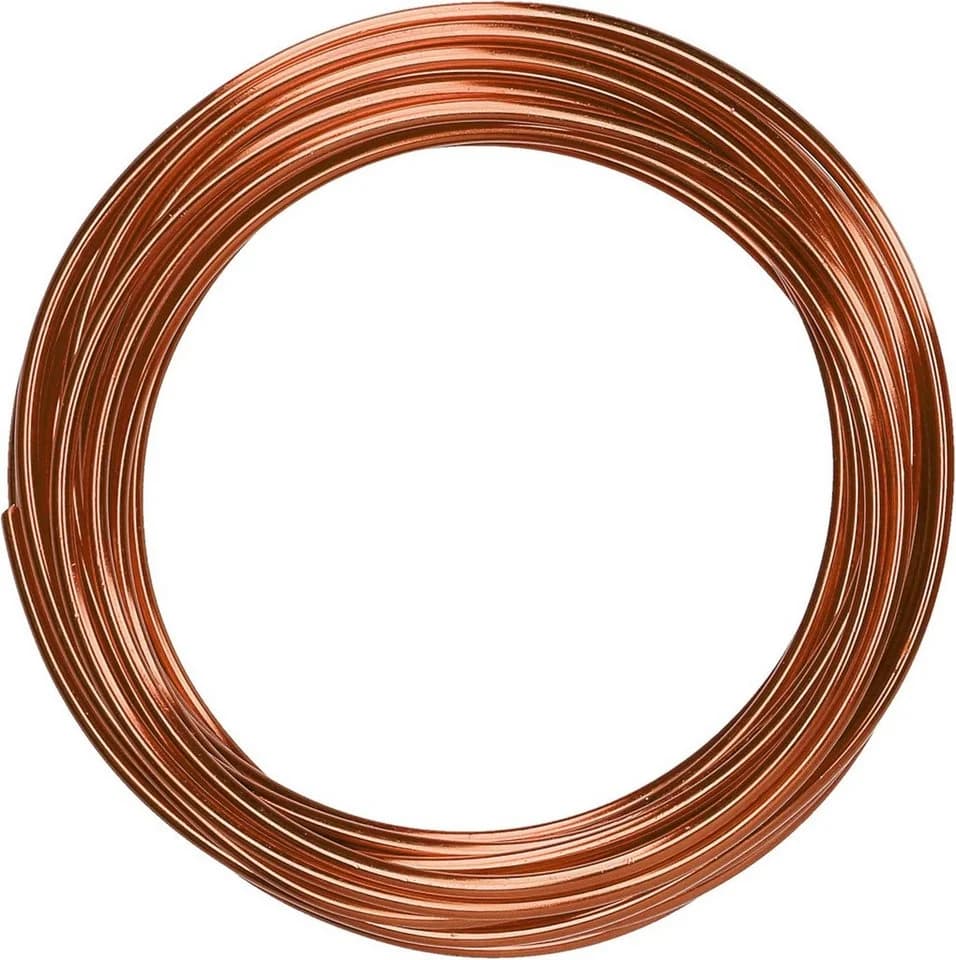 mumbi Basteldraht Aluminium Braun 10m 3mm stark