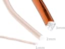 mumbi Basteldraht Aluminium Braun 10m 3mm stark Bild 4