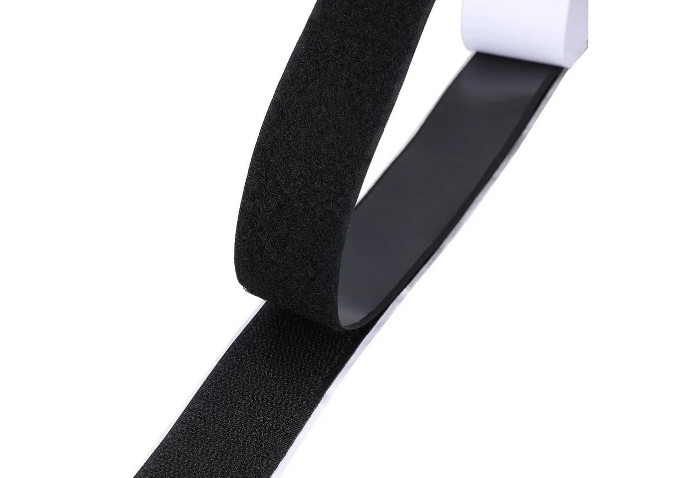 mumbi Klettband Selbstklebend Extra Stark Schwarz - Bild 3