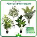 PASCH Kunstpalme Areca Palme mit Topf Grün 110 cm Bild 5