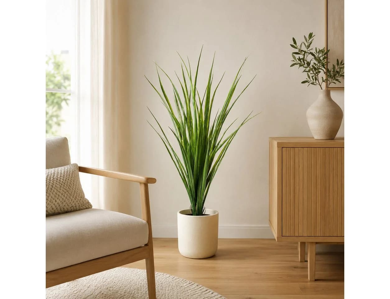 PASCH Kunstpflanze im Topf Yucca 70cm Grün