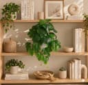 Kunstpflanze Hängepflanze Efeu Monstera in bruchfestem Topf Bild 1