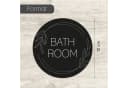 younikat Türaufkleber 2er Set Bathroom I Modern Bunt Bild 1