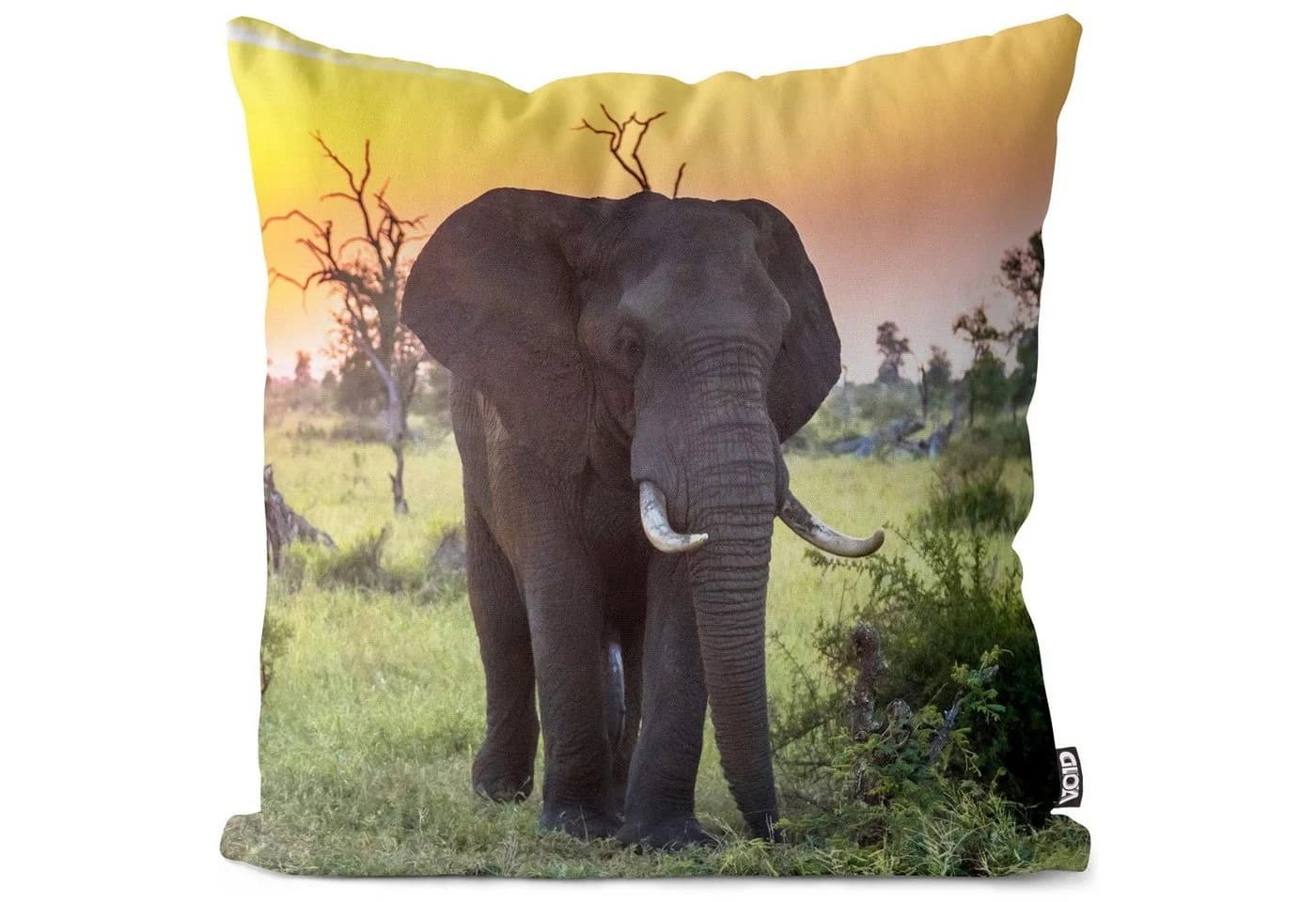 VOID Kissenbezug Elefant Sonnenuntergang - Bild 2