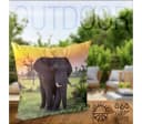 VOID Kissenbezug Elefant Sonnenuntergang Bild 4