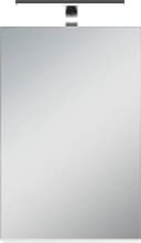 byLIVING Spiegelschrank Spree Weiß LED Soft-Close Steckdose Bild 1