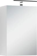 byLIVING Spiegelschrank Spree Weiß LED Soft-Close Steckdose Bild 2