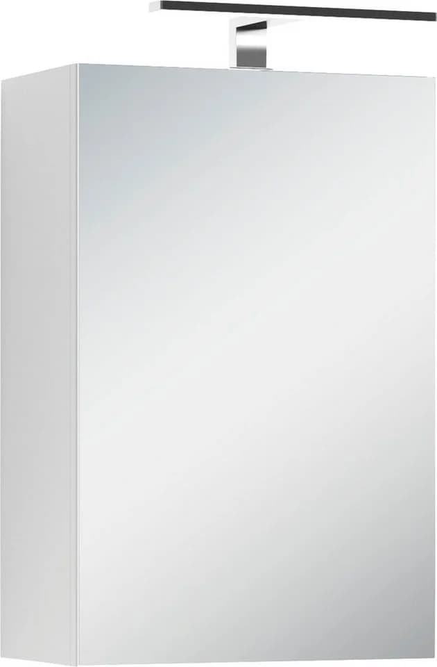 byLIVING Spiegelschrank Spree Weiß LED Soft-Close Steckdose - Bild 2