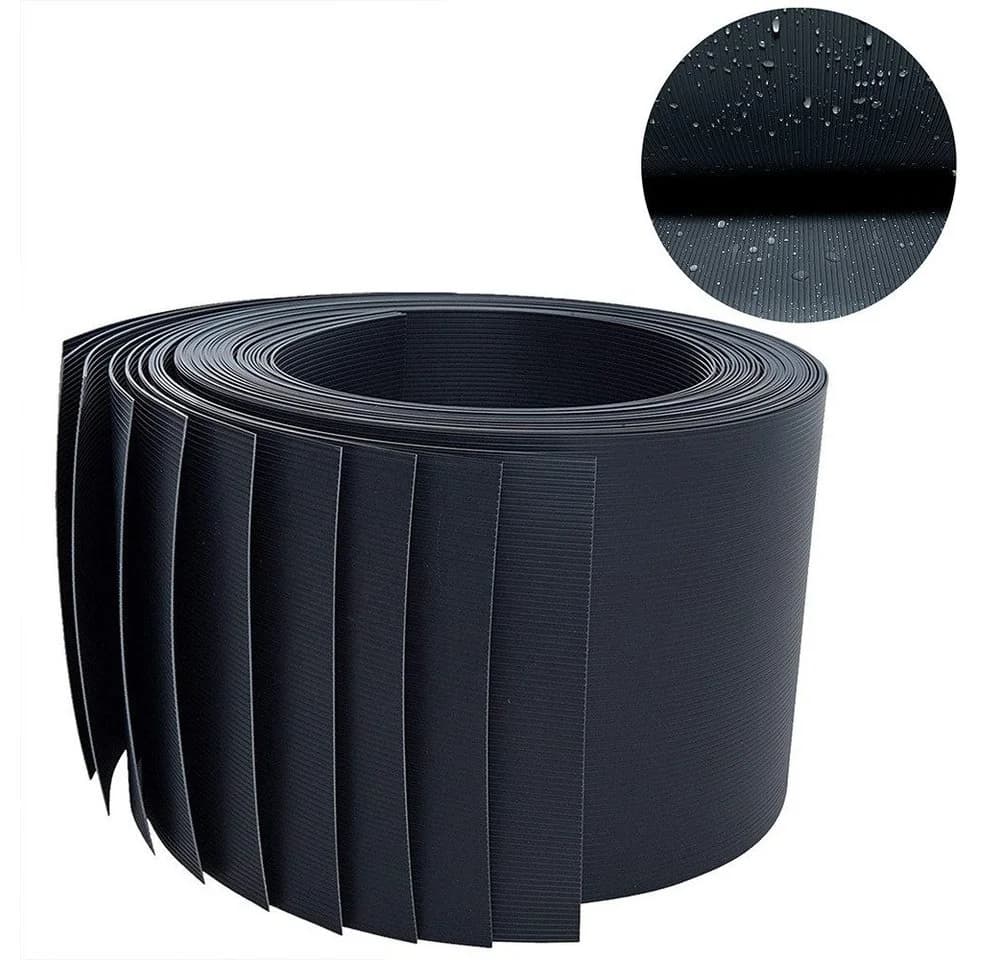 Melko Sichtschutzstreifen 10er Set Hart PVC Anthrazit - Bild 5