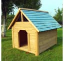 Melko Hundehütte Wetterfest Blockhaus Stil Bild 5