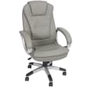 Melko Bürostuhl Grau Kunstleder Ergonomisch Bild 1