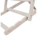 Melko Gartenliege Strandliege Klappbar Beige Weiß Bild 5