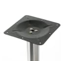Melko Möbelfuß Tischbeine Edelstahl Silber Tischsäule Bild 3