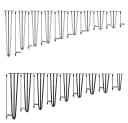 Melko Hairpin Tischbeine 4er-Set Schwarz/Stahl Bild 5
